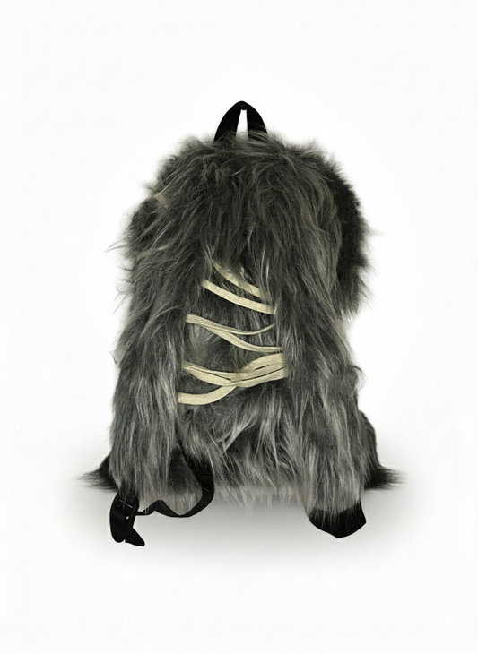 mochila fur.grey